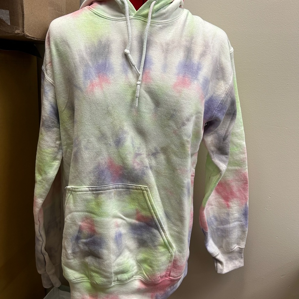 Tie Dye Pullover Hoodie